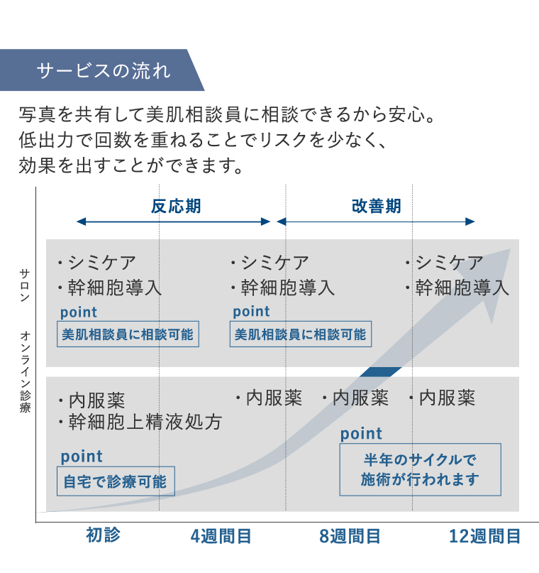 サービスの流れ